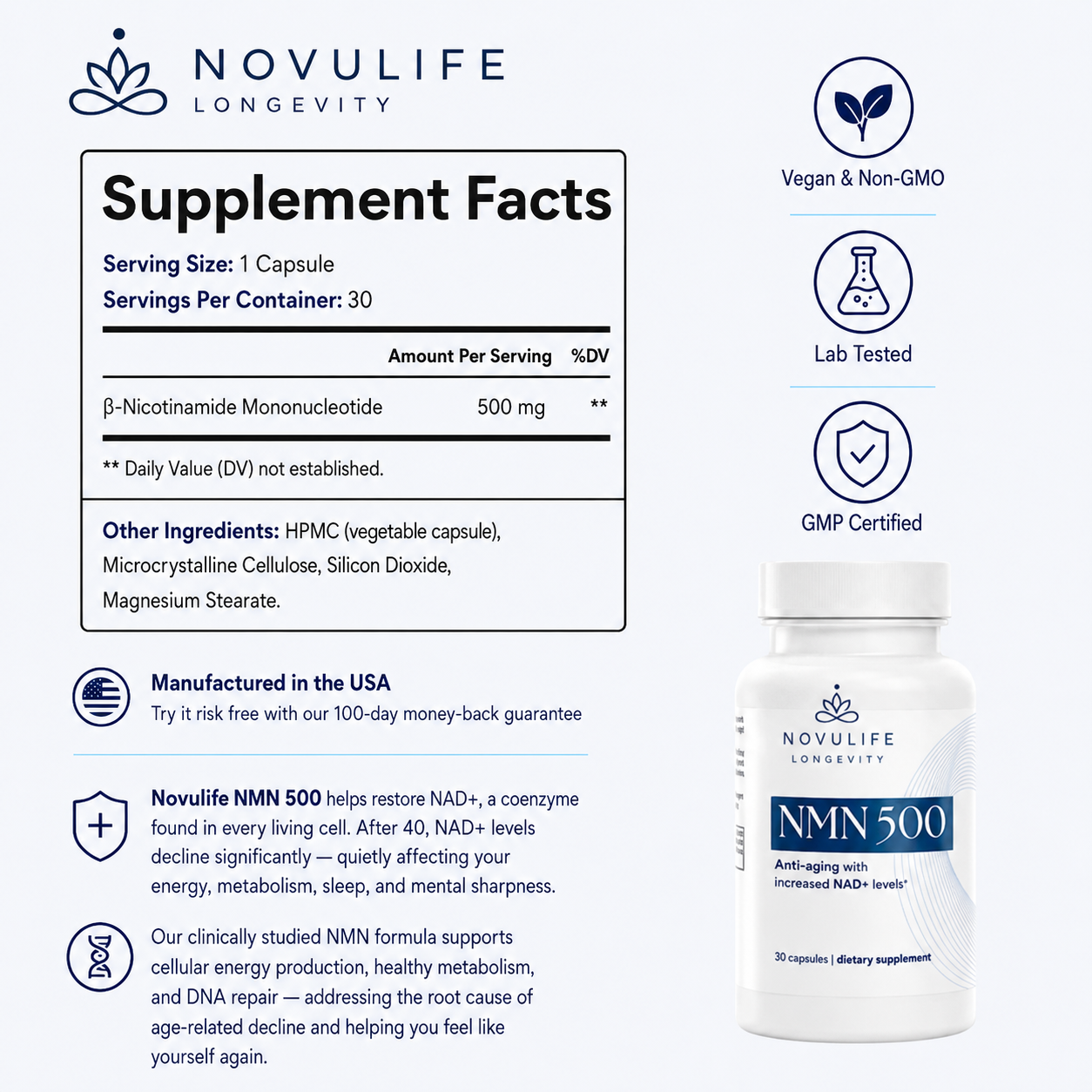 Novulife- Support Energy, Focus & Healthy Aging